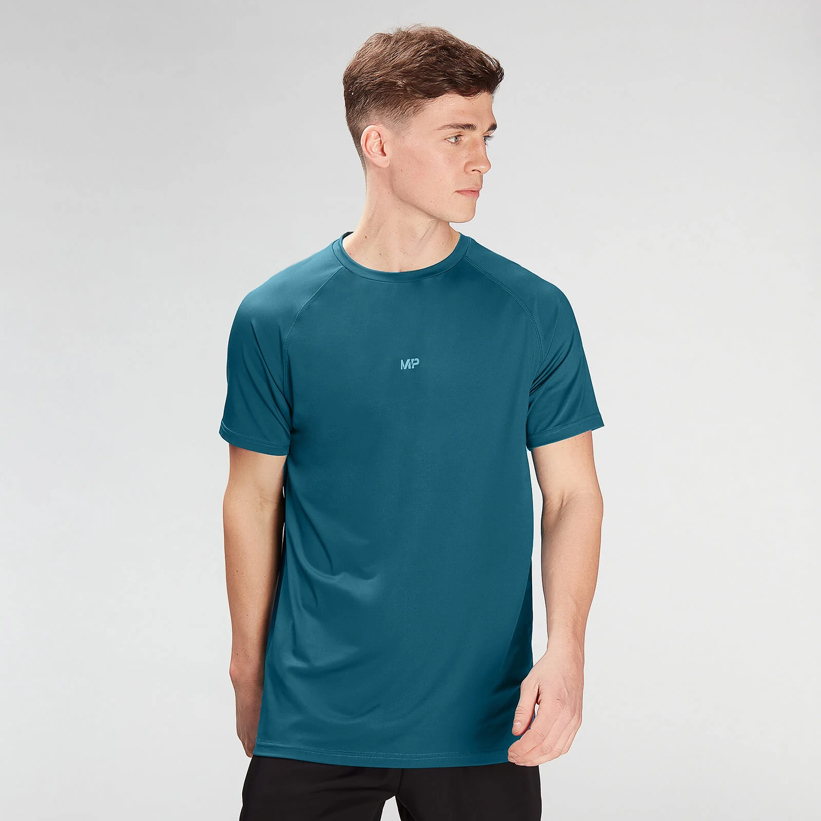 MP Men's Limited Edition Impact Short Sleeve T-Shirt - Teal - XXS Bilde 1