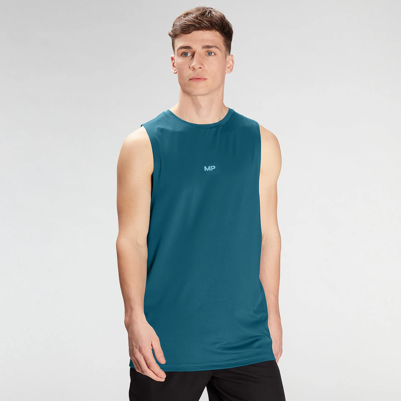 MP Men's Limited Edition Impact Training Tank - Teal - XXS Bilde 1