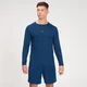 MP Men's Fade Graphic langermet treningstopp – mørk blå