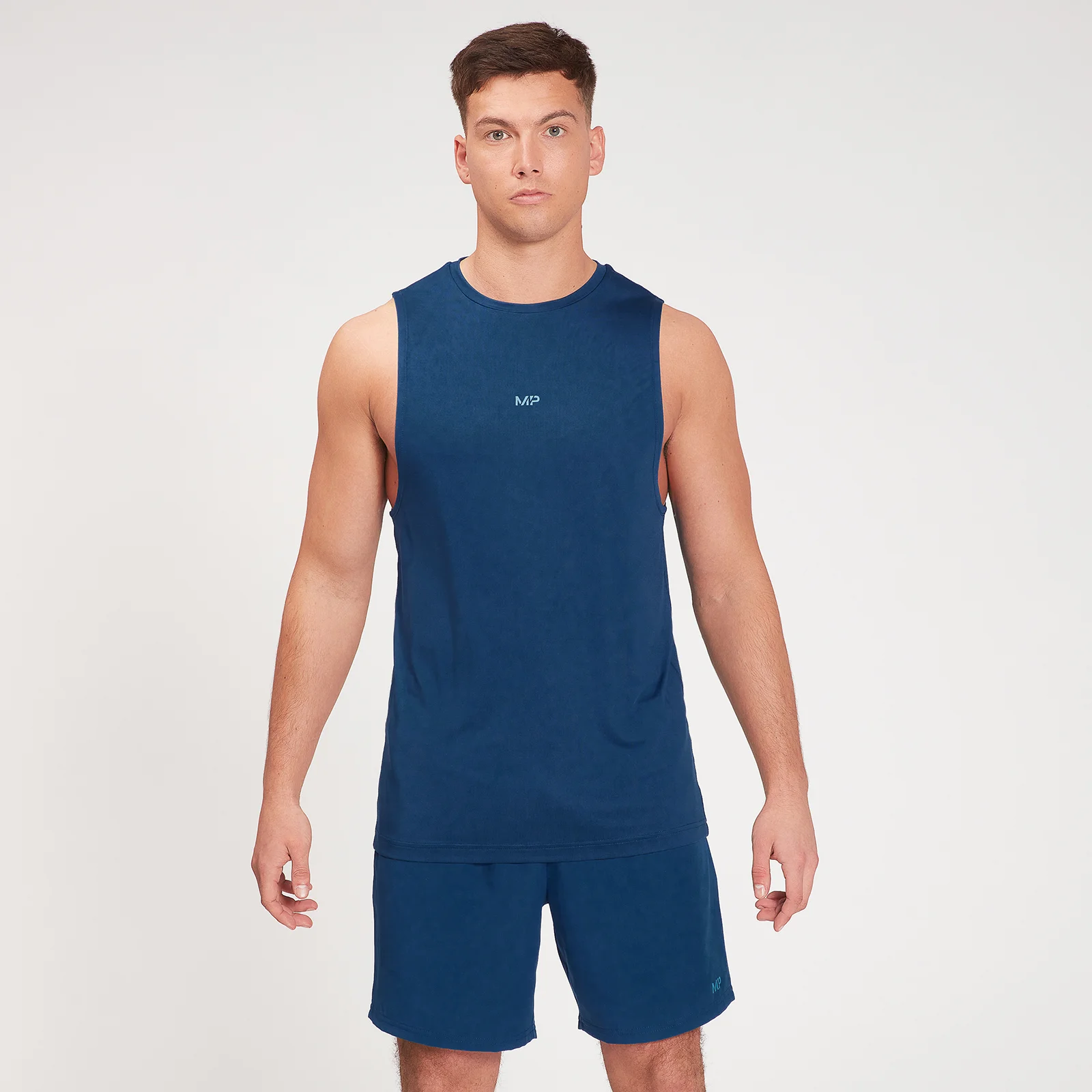 MP Men's Fade Graphic treningssinglet – mørk blå - XXS Bilde 1