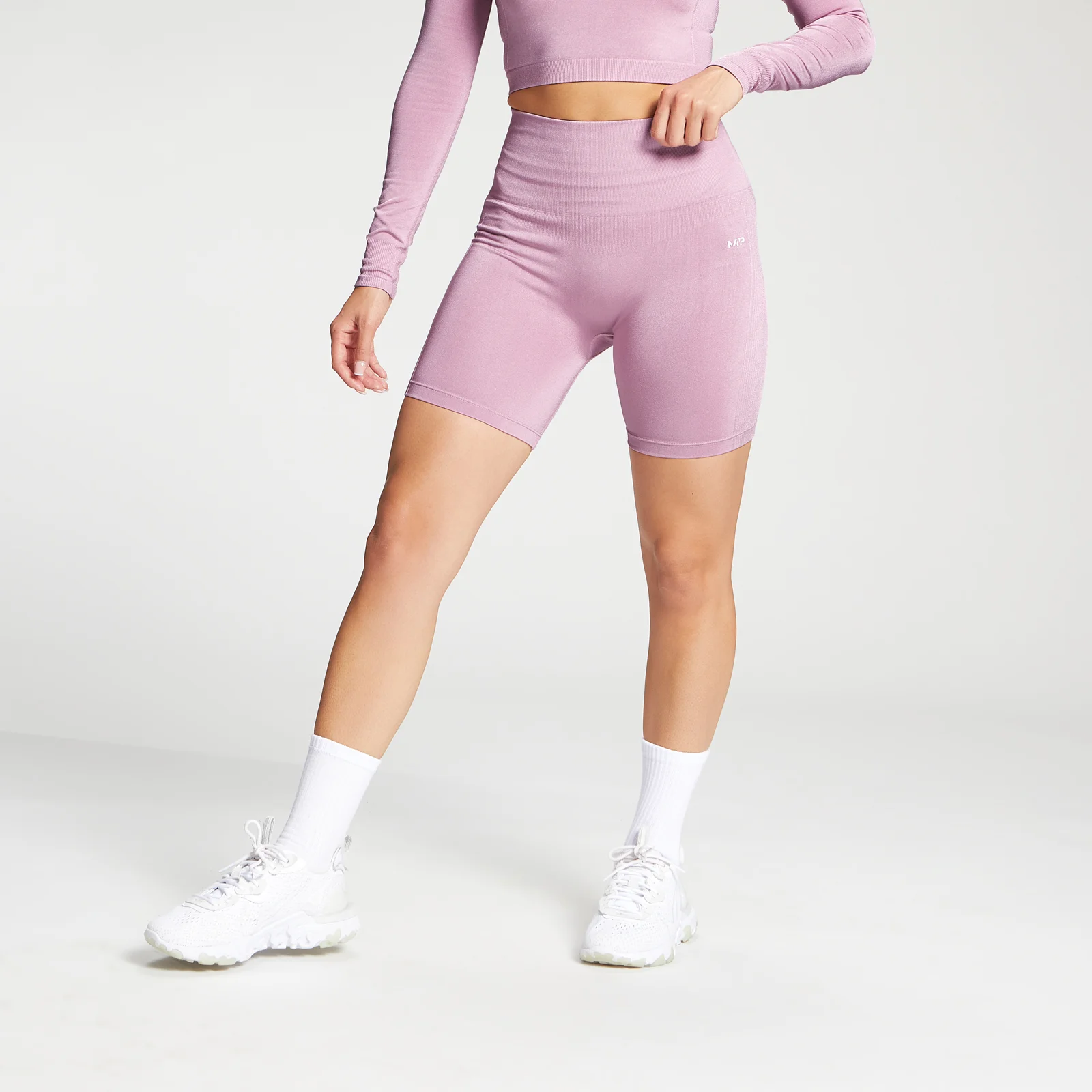 MP Women's Limited Edition Shape Seamless Cycling Shorts - Pink - XXS Bilde 1