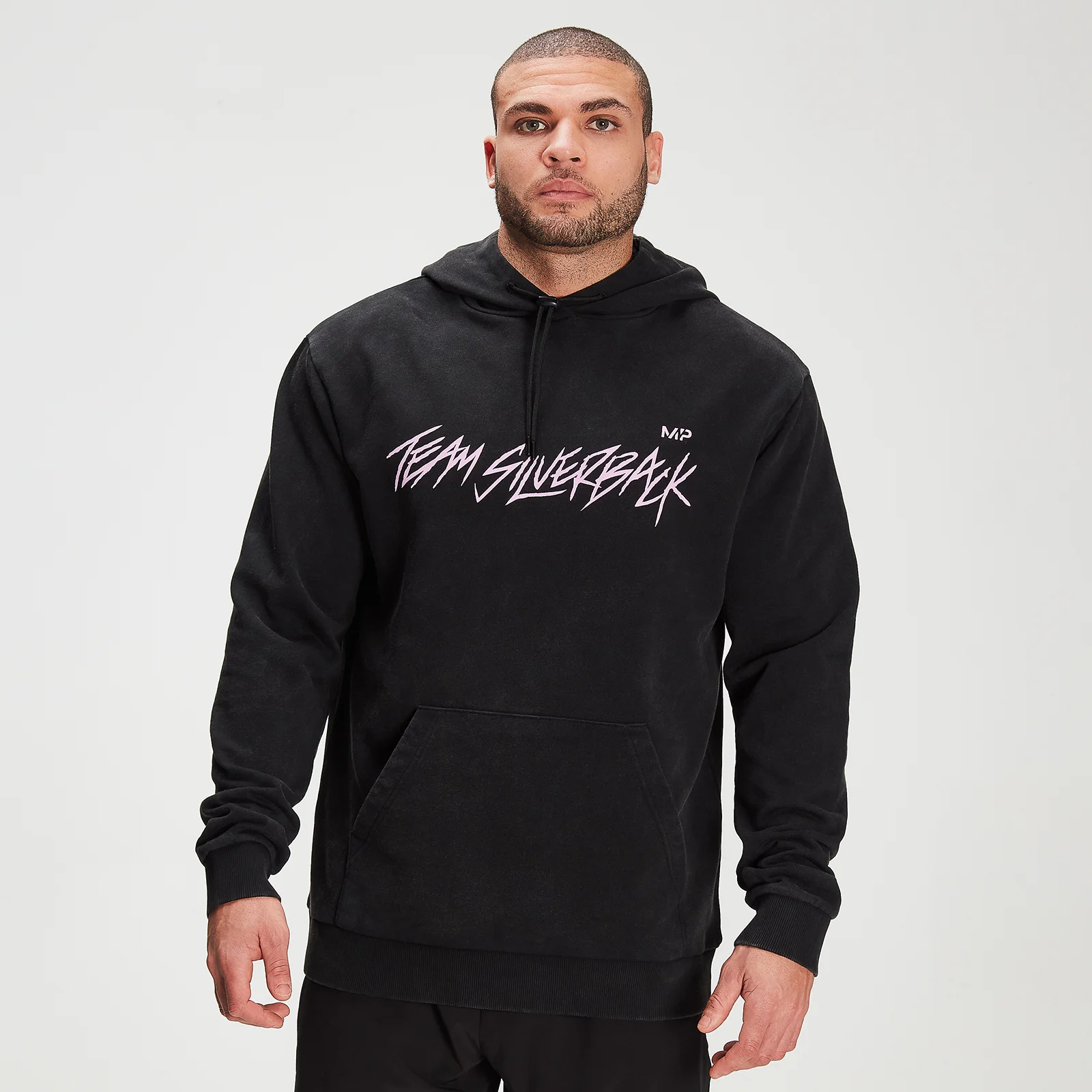 MP X Zack George Men's Washed Hoodie - Black - XXS Bilde 1