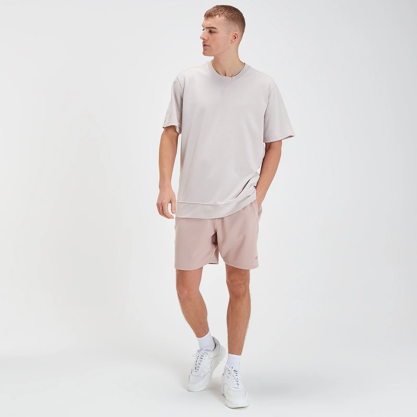 MP Men's Rest Day Short Sleeve T-Shirt - Bone Grey - XXS Bilde 1