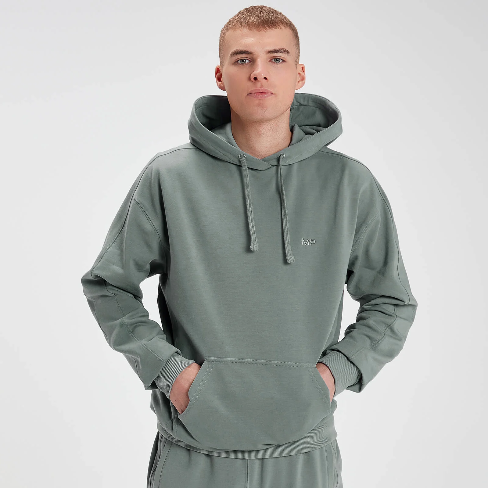 MP Men's Rest Day Oversized Hoodie - Cactus - XXS Bilde 1