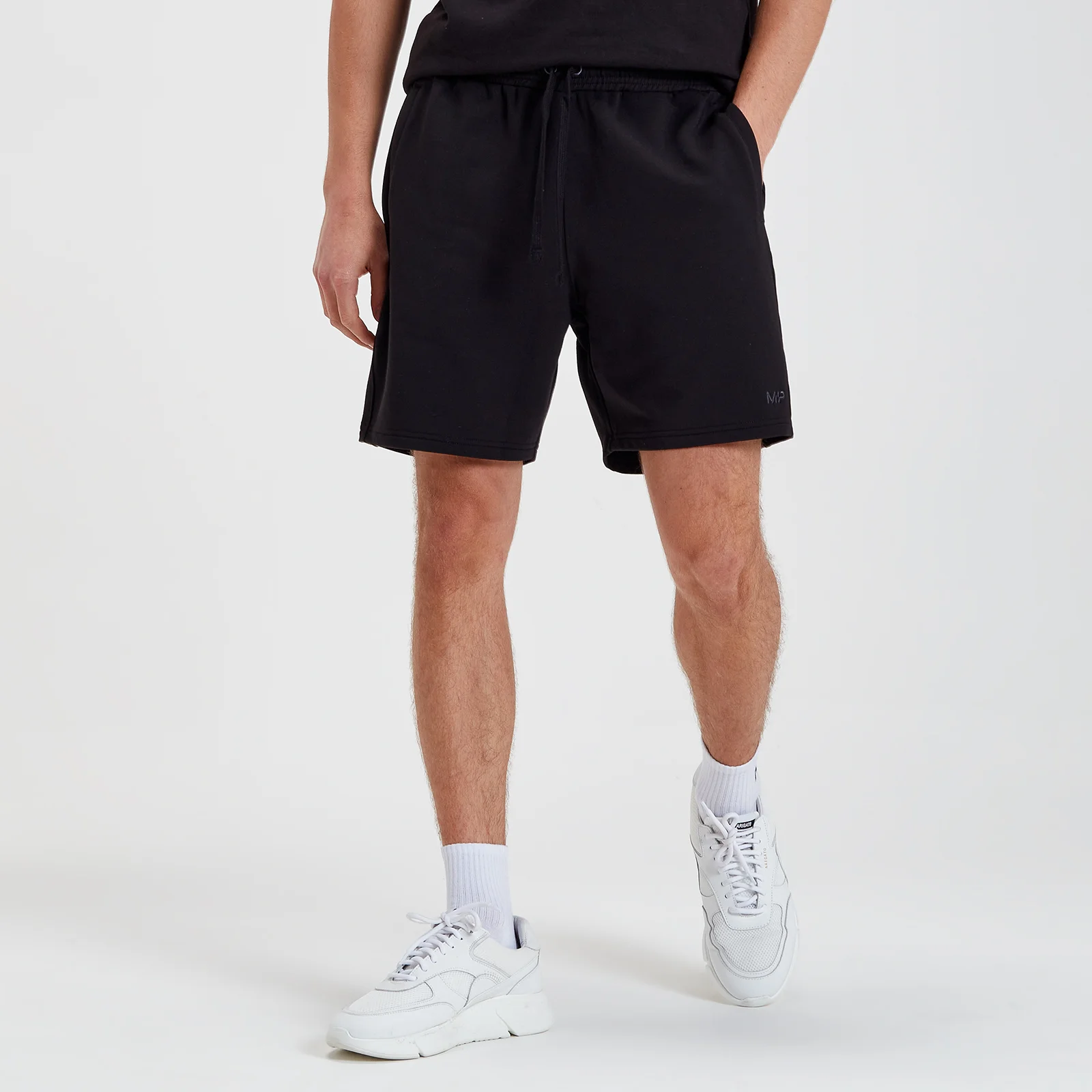 MP Men's Rest Day Sweat Shorts - Washed Black - XXS Bilde 1