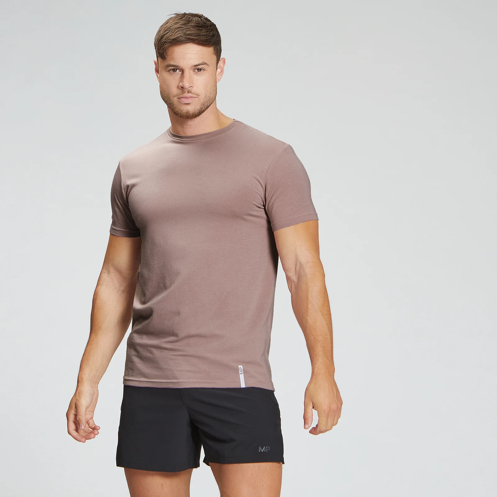 MP Men's Luxe Classic Crew T-Shirt - Fawn - XXS Bilde 1