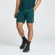 MP Men's vevet treningsshorts – mørk turkis