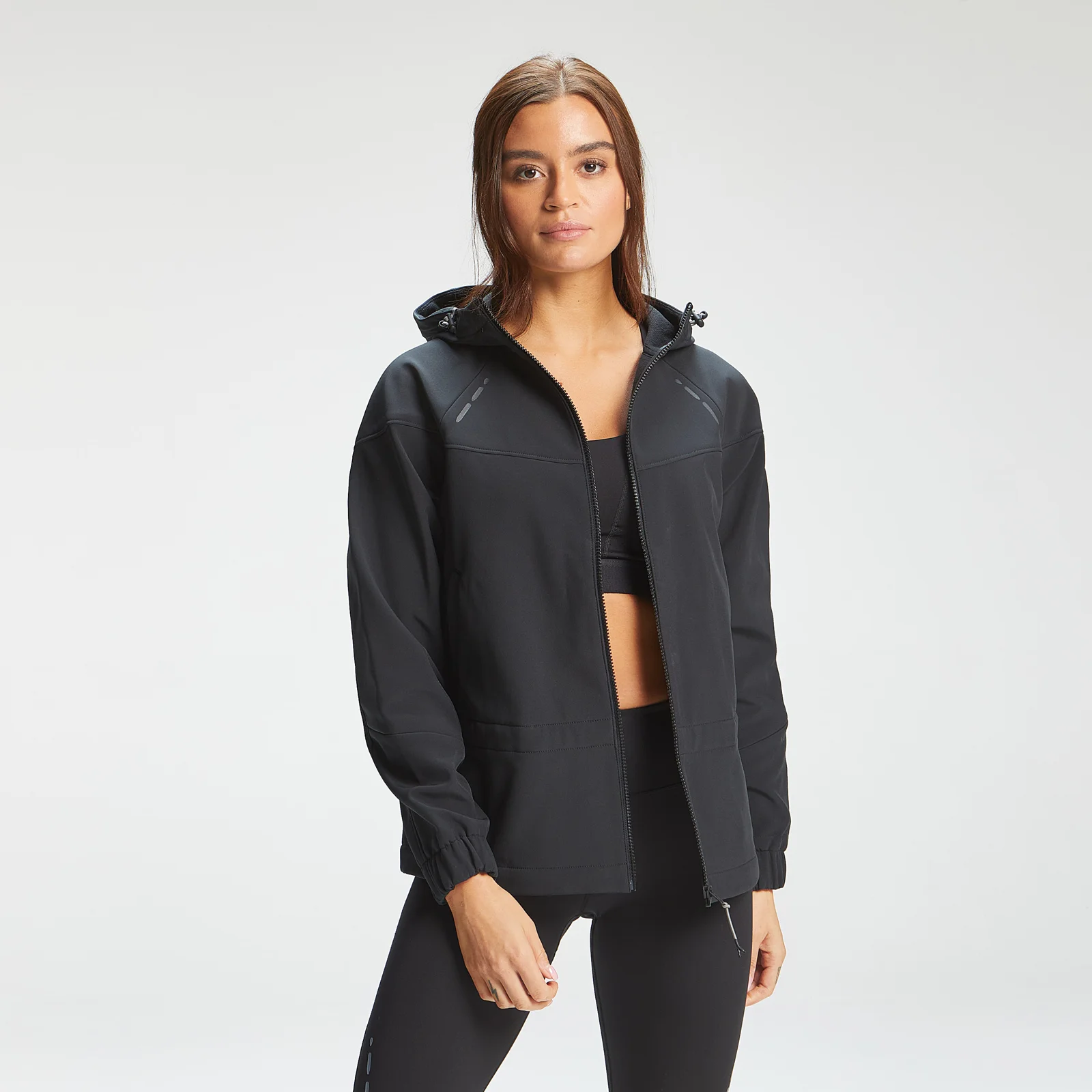 MP Women's Power Ultra Soft Shell Jacket - Black - XXS Bilde 1