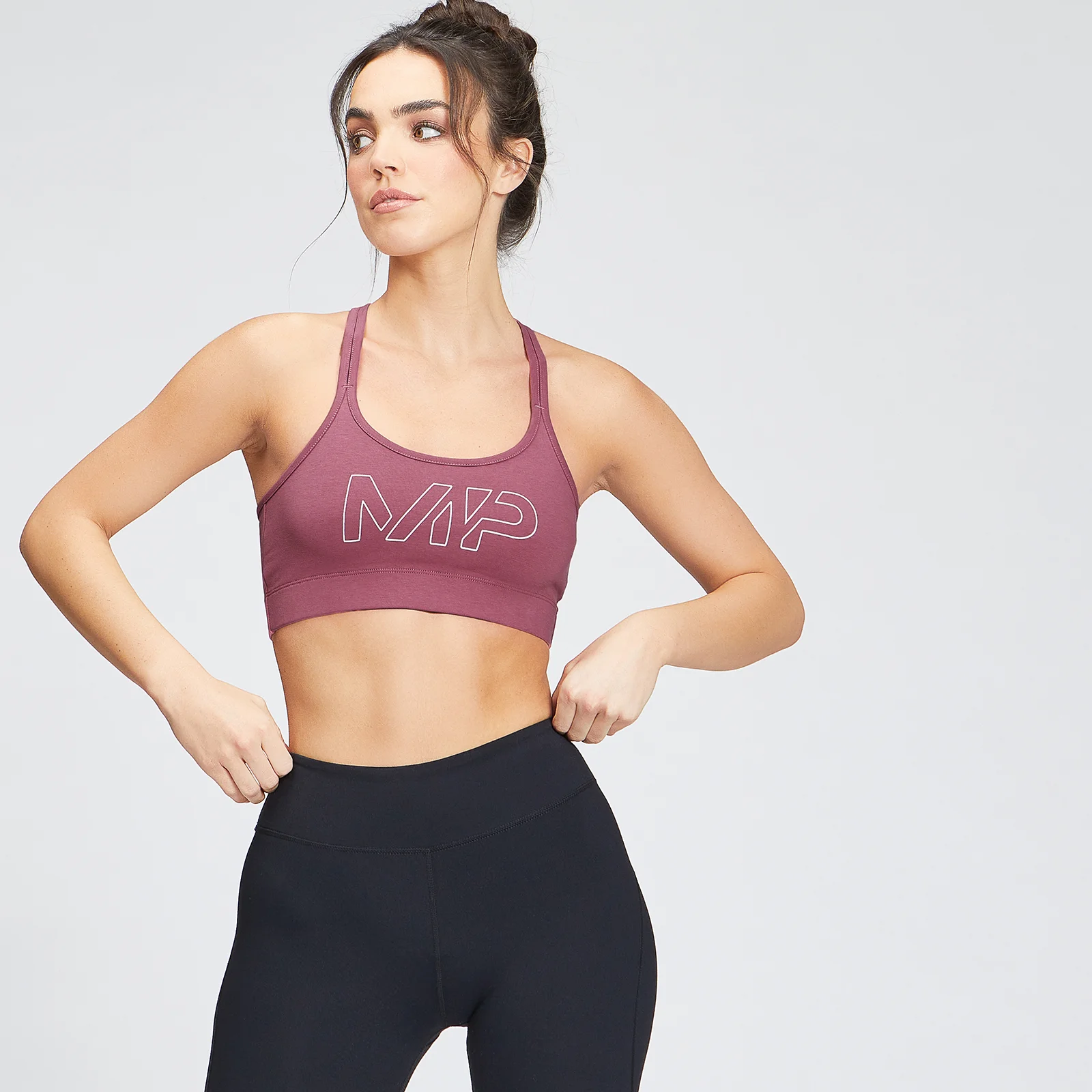 MP Women's Original Jersey Bra - Frosted Berry - XXS Bilde 1