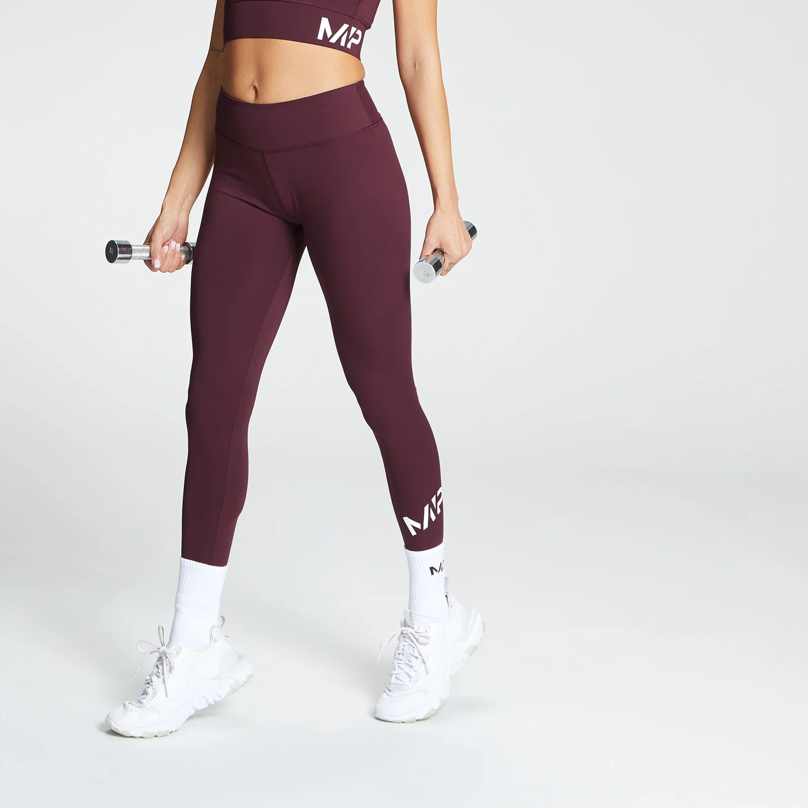 MP Women's Training Leggings - Port - XXS Bilde 1