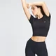 MP Women's Shape Seamless Crop Top - Black