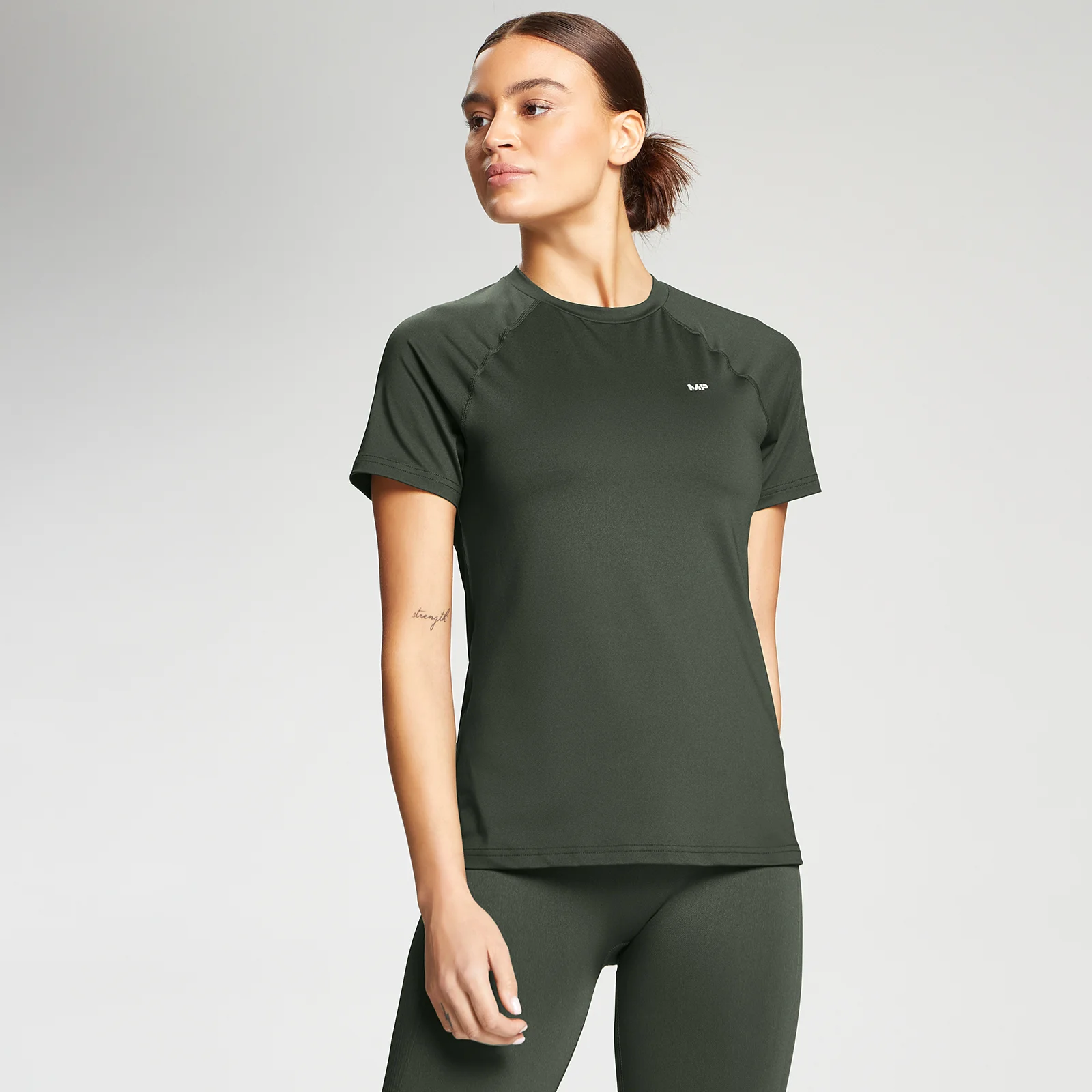 MP Women's Training T-Shirt Slim Fit - Vine Leaf - XXS Bilde 1