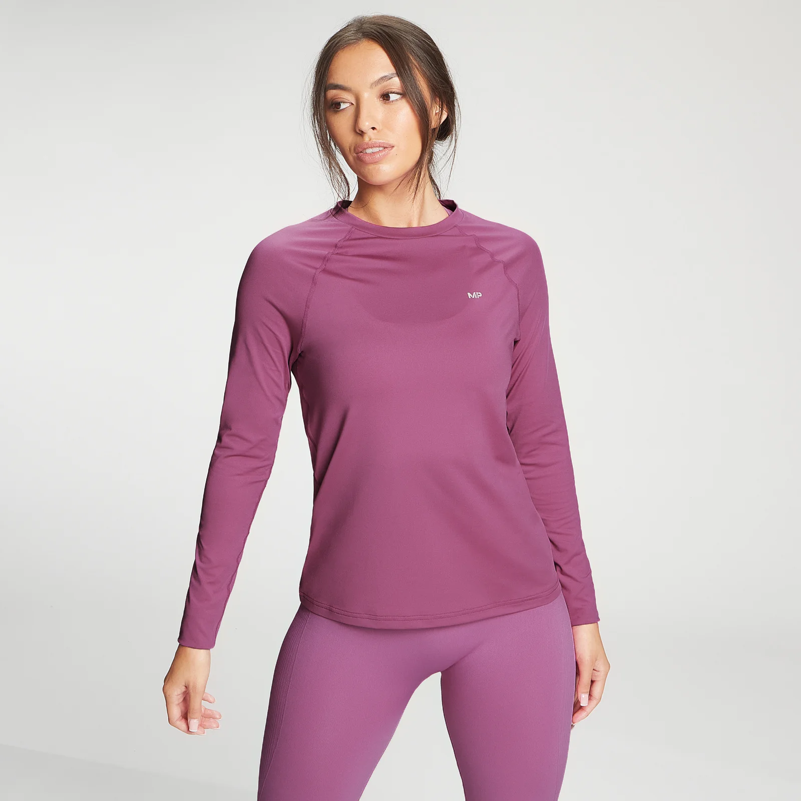 MP Women's Training Slim Fit Long Sleeve Top - Orchid - XXS Bilde 1