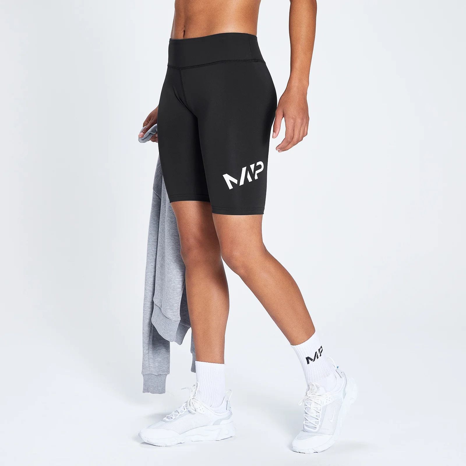 MP Women's Training Full Length Cycling Short - Black - XXS Bilde 1