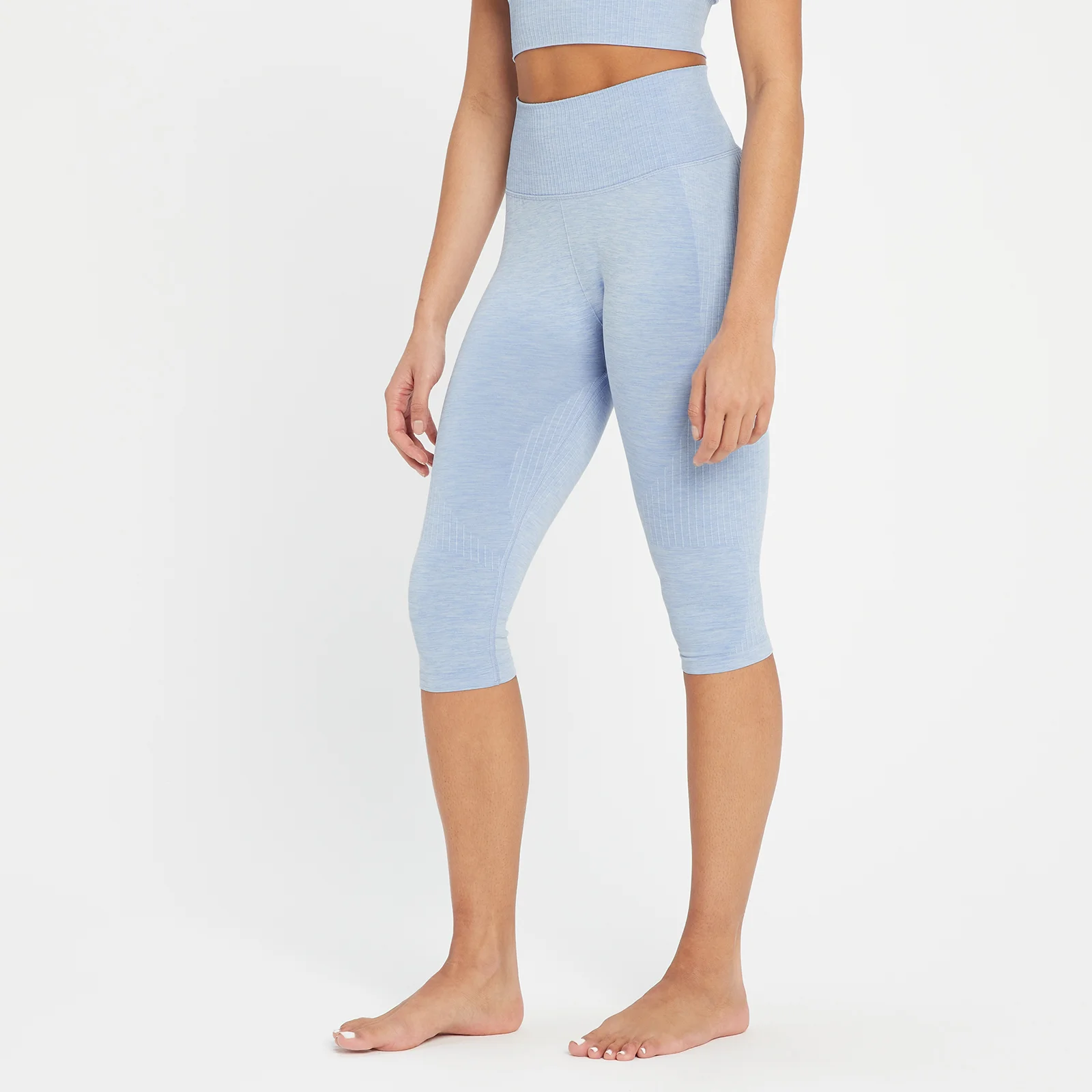 MP Women's Composure Seamless Capri Leggings - Blue Sky - XS Bilde 1