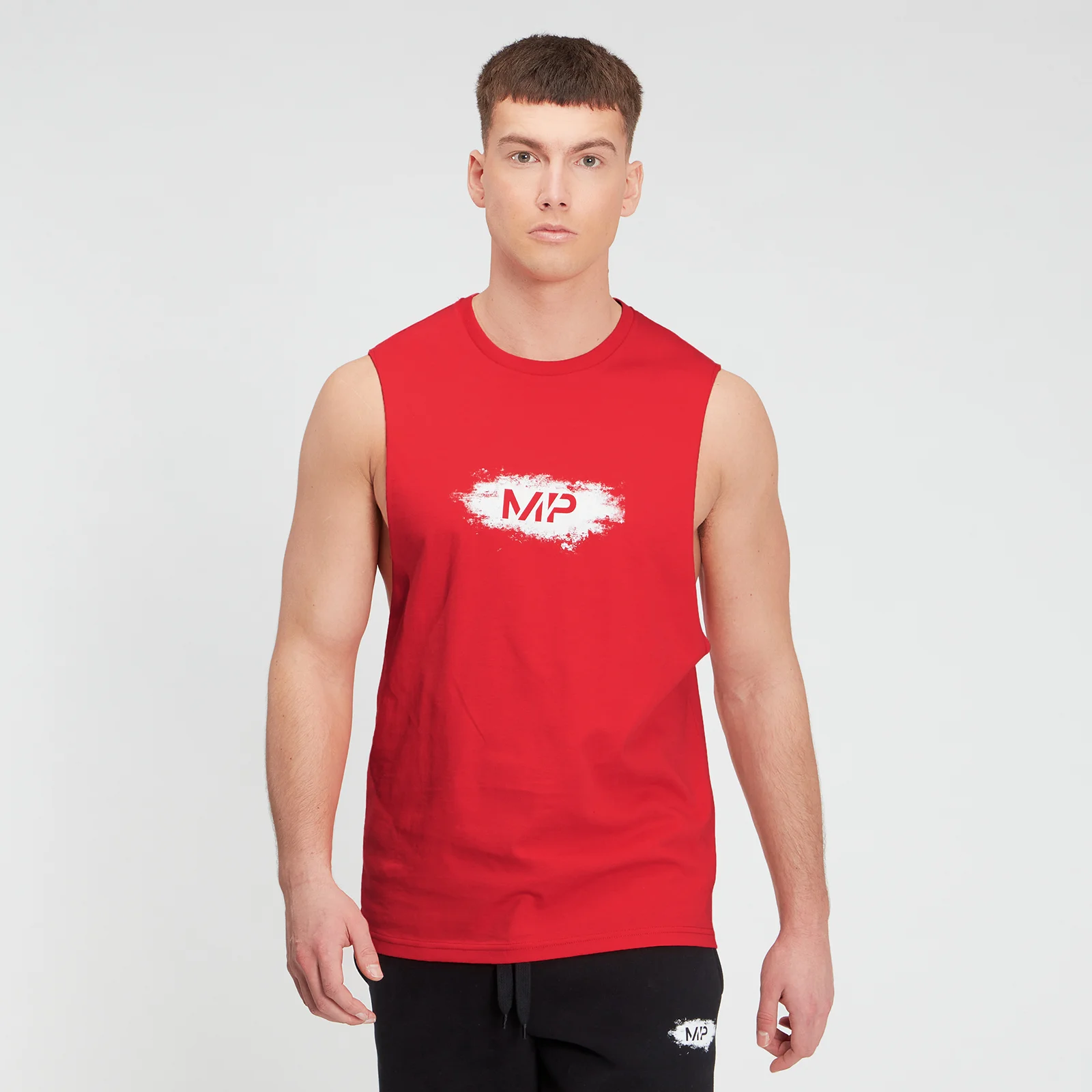 MP Men's Chalk Graphic Tank Top - Danger - XXS Bilde 1