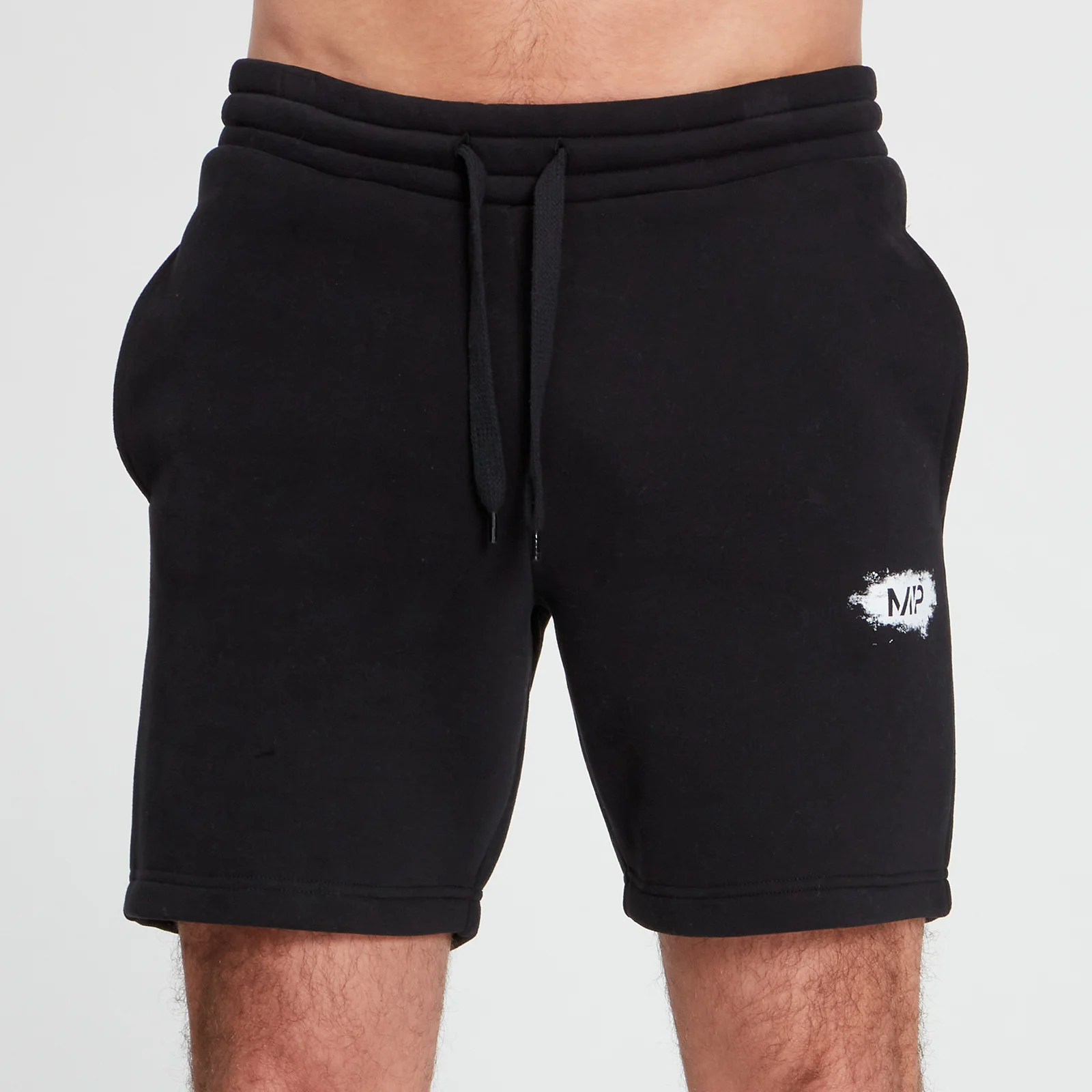 MP Men's Chalk Graphic Shorts - Black - XXS Bilde 1