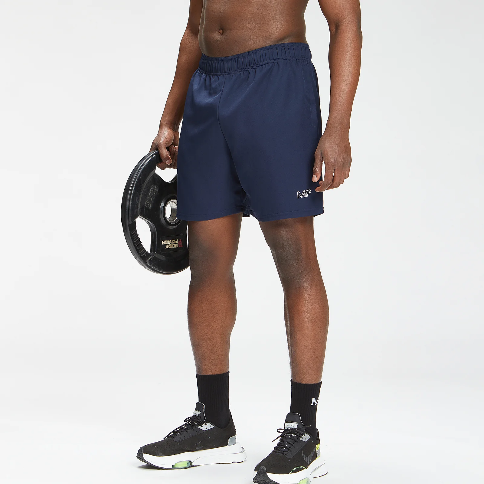 MP Men's Repeat Mark Graphic Training Shorts - Petrol Blue - XXS Bilde 1