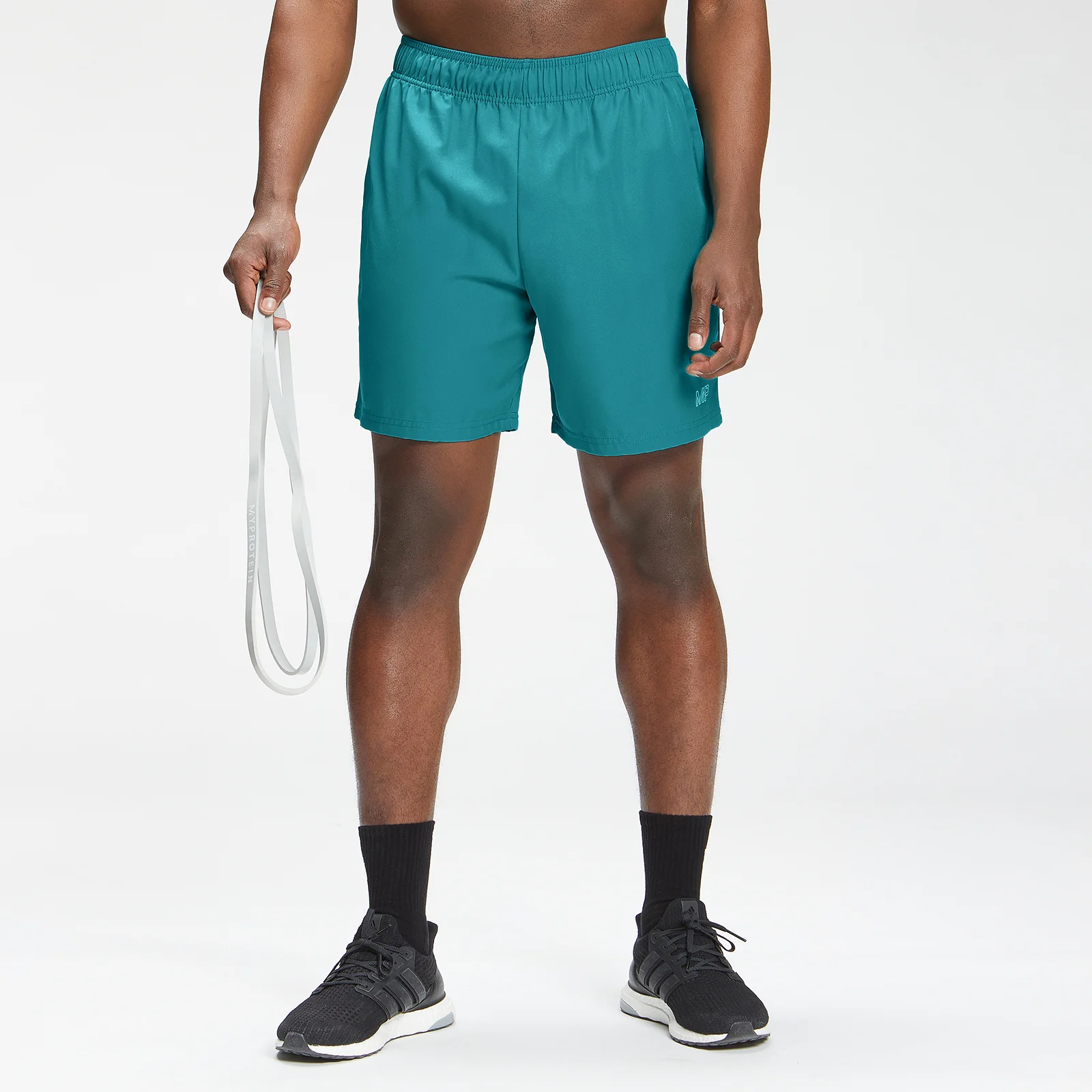 MP Men's Repeat Mark Graphic Training Shorts | Teal | MP - XS Bilde 1