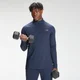 MP Men's Repeat Mark Graphic Training 1/4 Zip - Petrol Blue