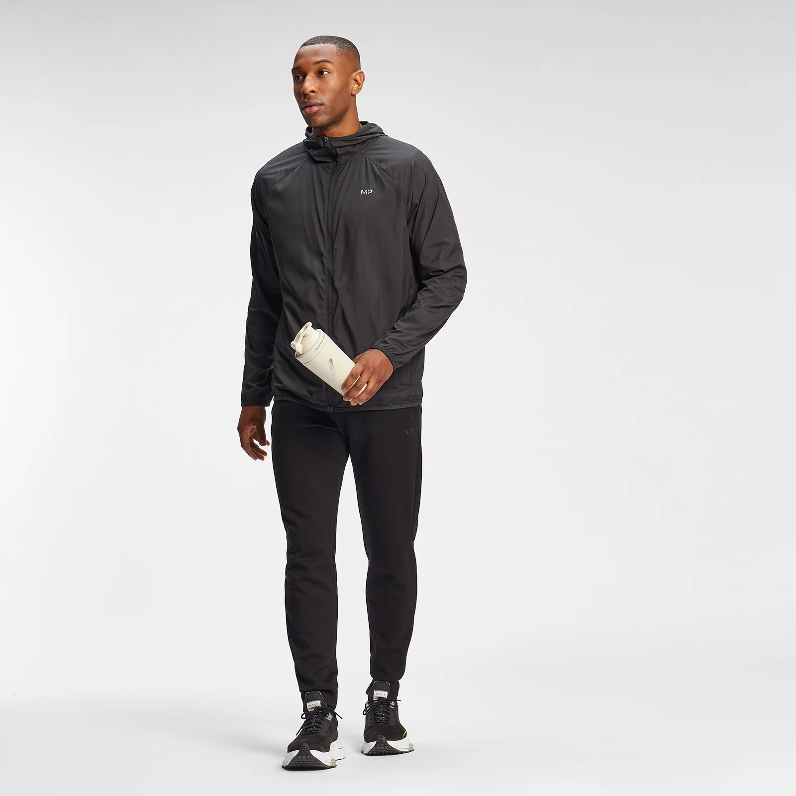 MP Men's Windbreaker - Black - XXS Bilde 1