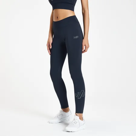 MP Women's Infinity Mark Training Leggings - Petrol blue