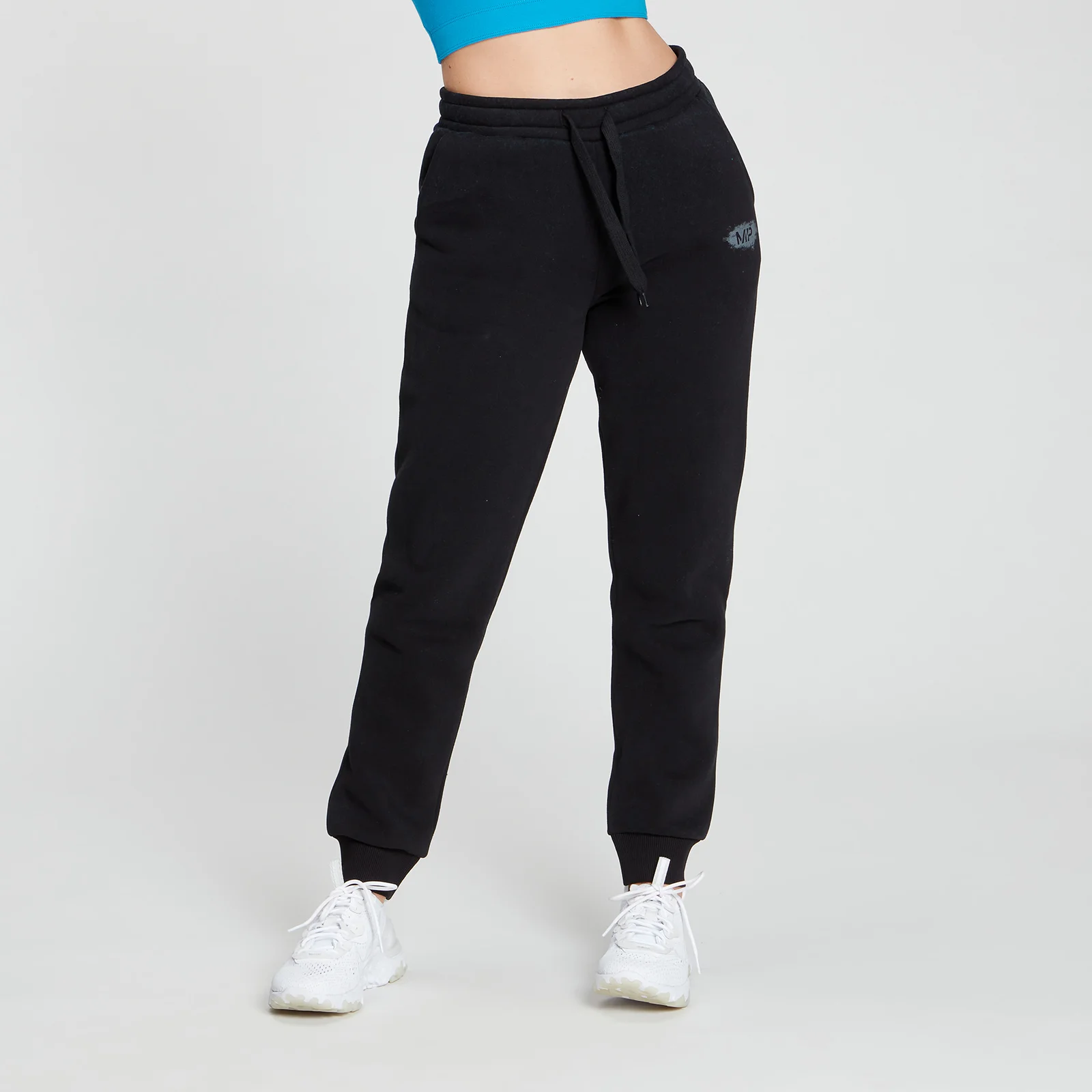MP Women's Chalk Graphic Joggers - Black - XXS Bilde 1