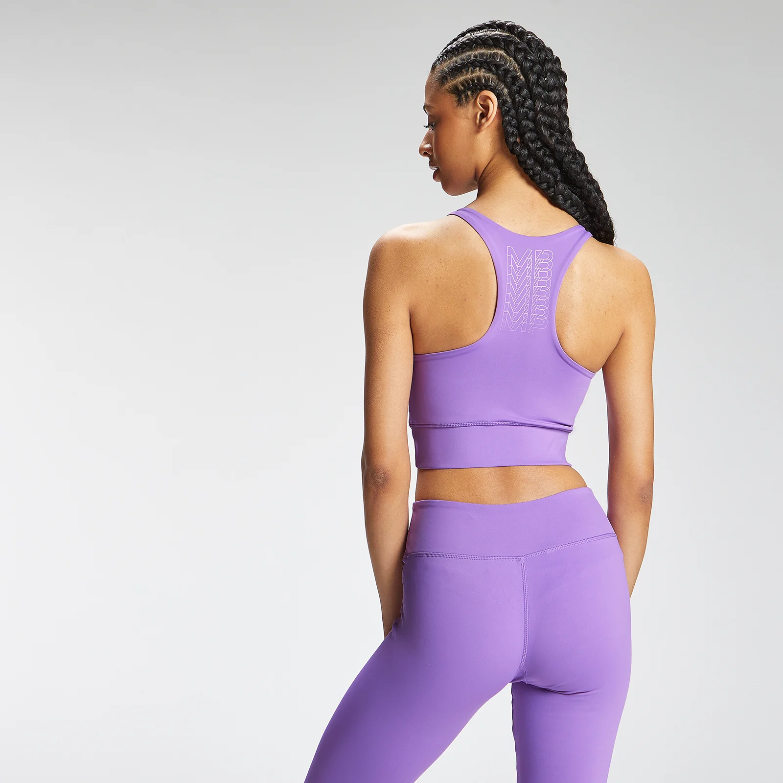 MP Women's Repeat MP Training Racerback Bra - Deep Lilac - XXS Bilde 1