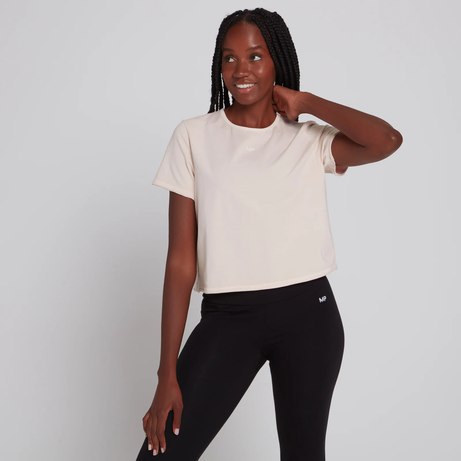 MP Women's Training Cropped T-Shirt - Light Pink - XXS Bilde 1