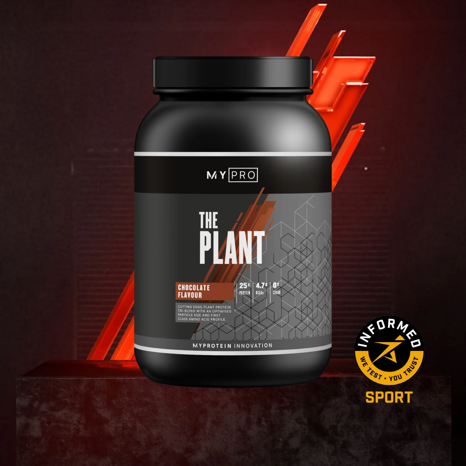 THE Plant - 20servings - Sjokolade Bilde 1