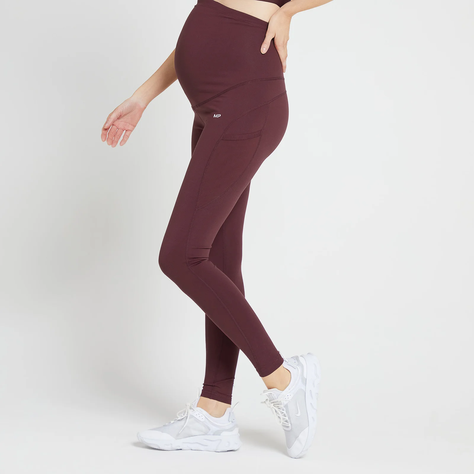 MP Women's Power Maternity Leggings - Port - XS Bilde 1