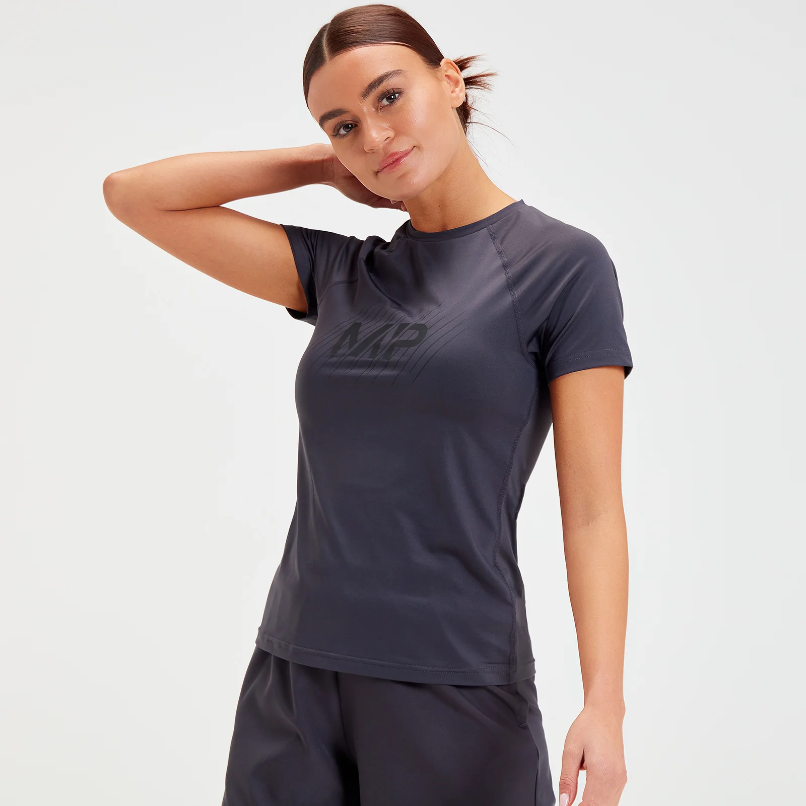 MP Women's Singles Day T-Shirt | Gun Metal - XXS Bilde 1