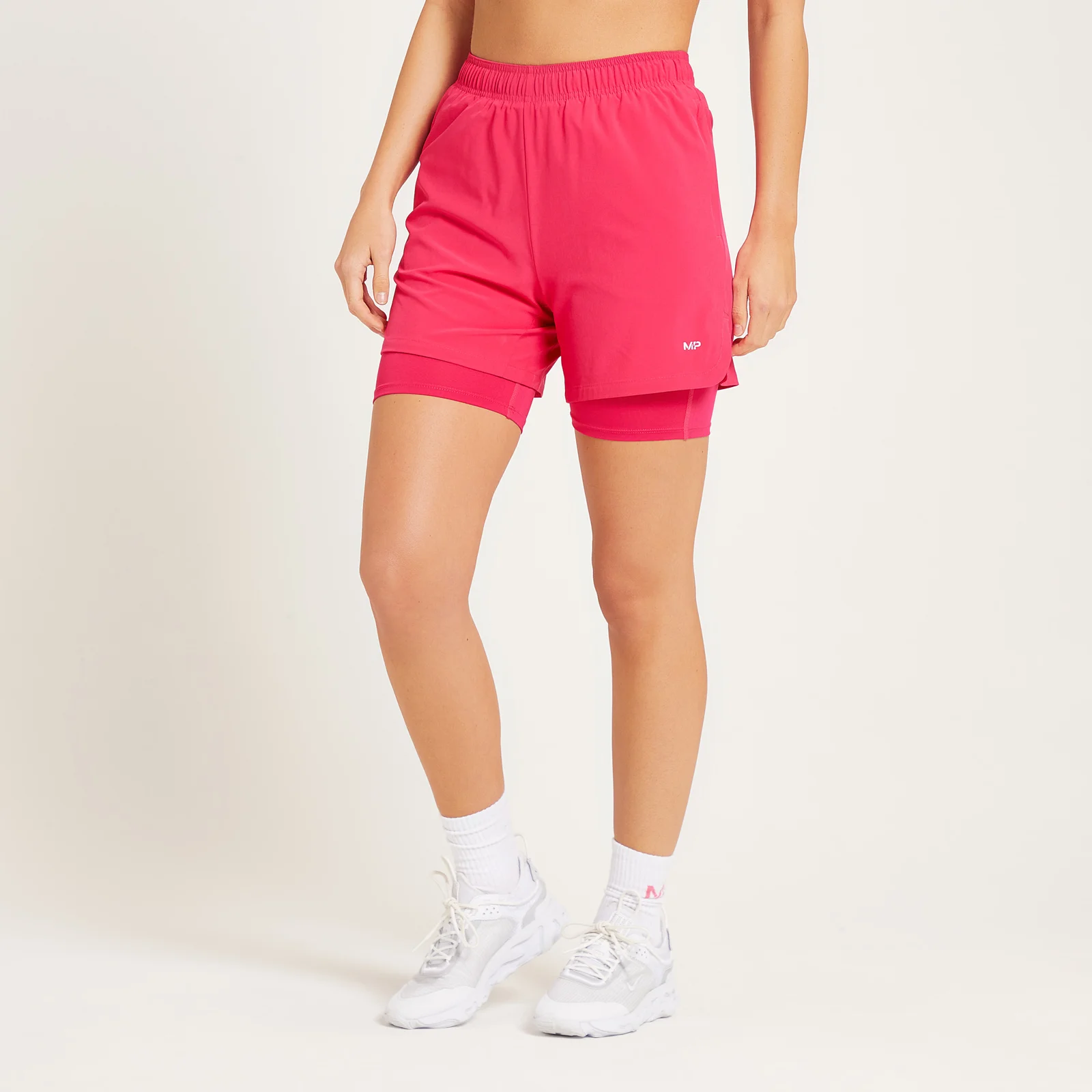 MP Women's Training 2-IN-1 Shorts - Magenta - XXS Bilde 1