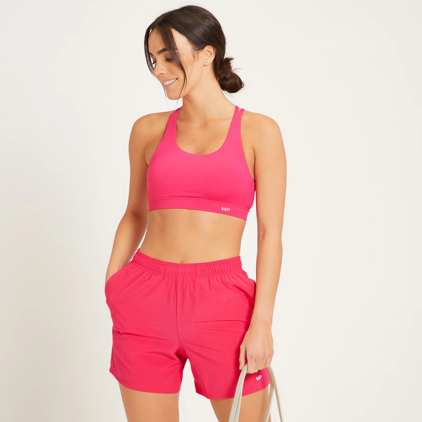 MP Women's Training Control Sports Bra - Magenta - XXS Bilde 1