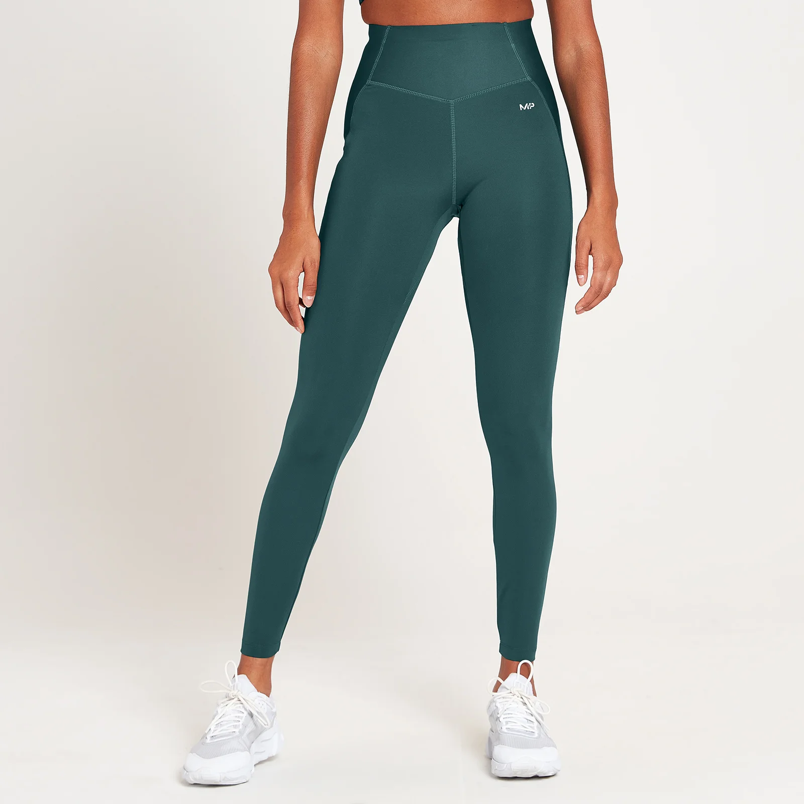 MP Women's Sculpt Ultra Laser Cut Leggings - Pine - XXS Bilde 1