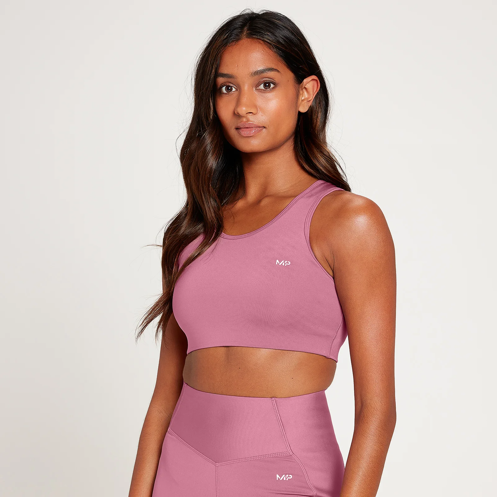 MP Women's Sculpt Ultra Laser Cut Sports Bra - Mauve - XXS Bilde 1