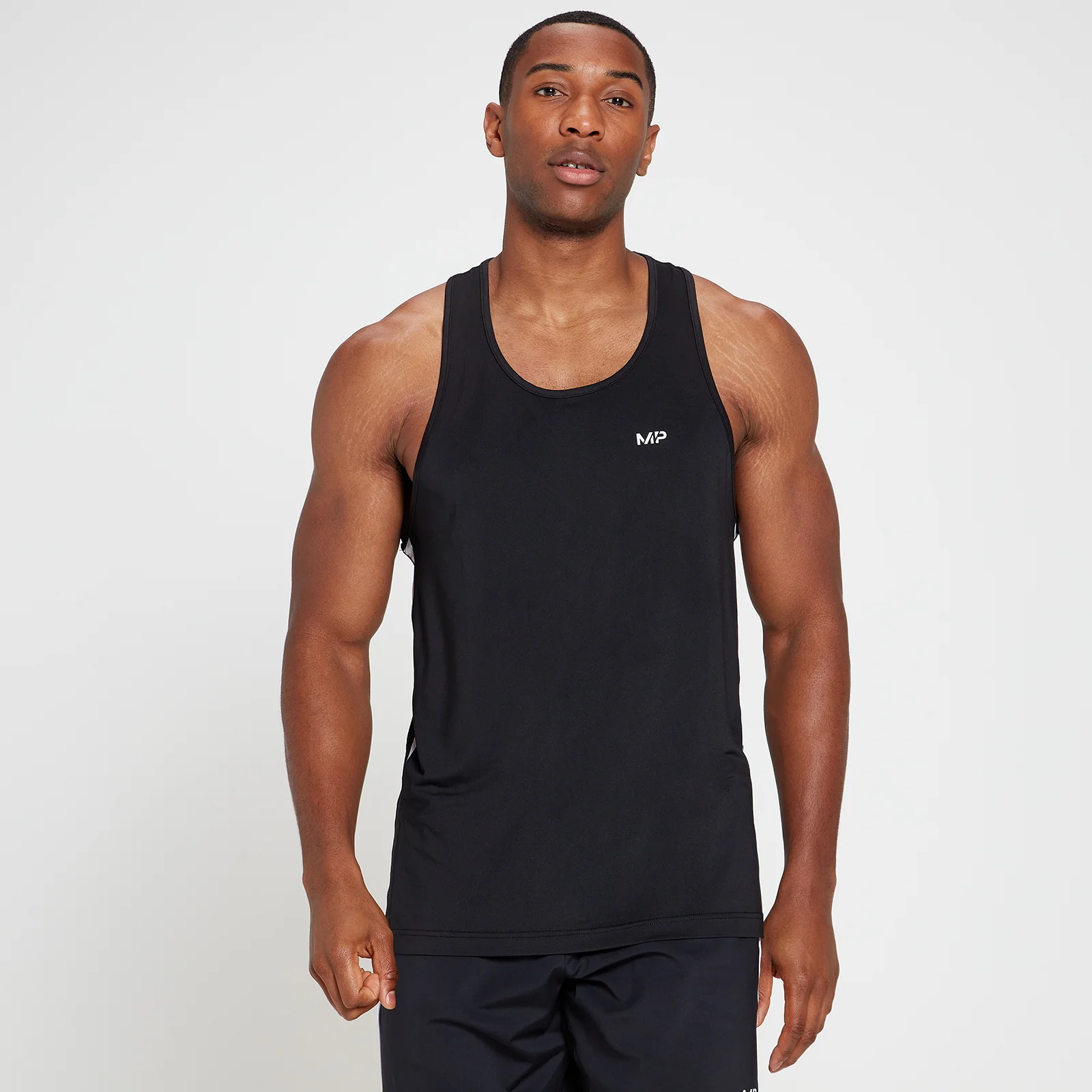 MP Men's Tempo Tank Top - Black - XXS Bilde 1
