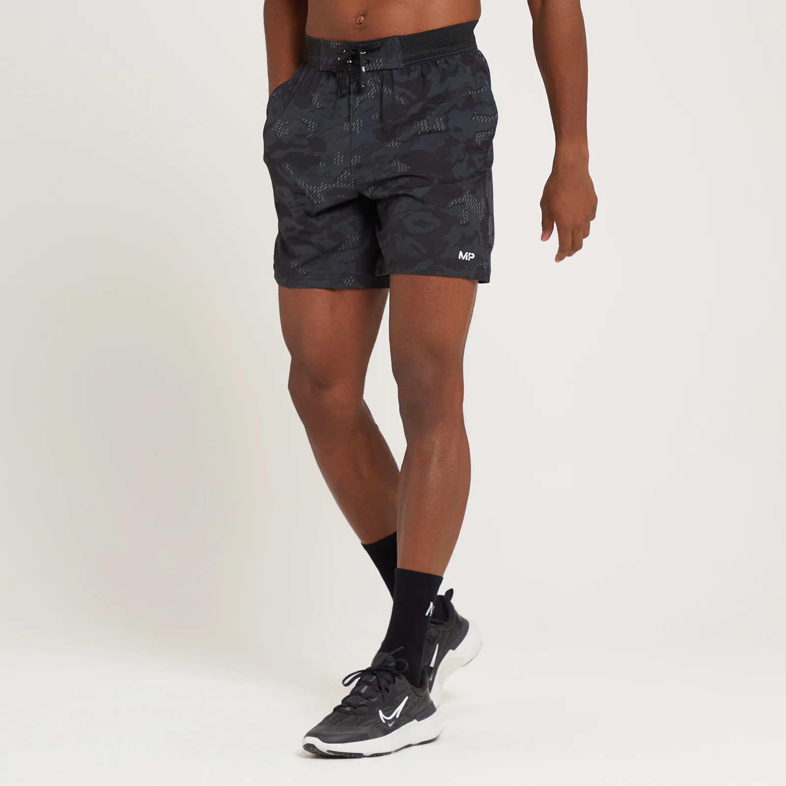 MP Men's Adapt 360 Shorts - Black Camo - XXS Bilde 1