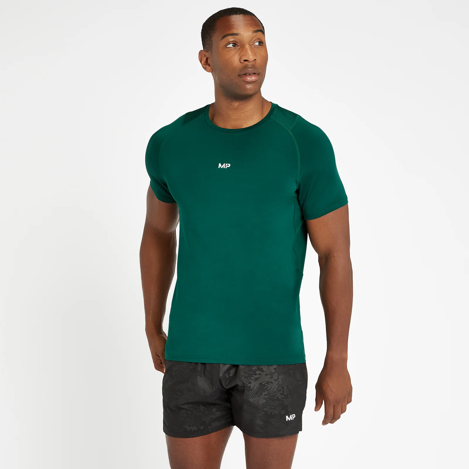 Limited Edition MP Men's Engage Short Sleeve T-Shirt - Pine - XXS Bilde 1