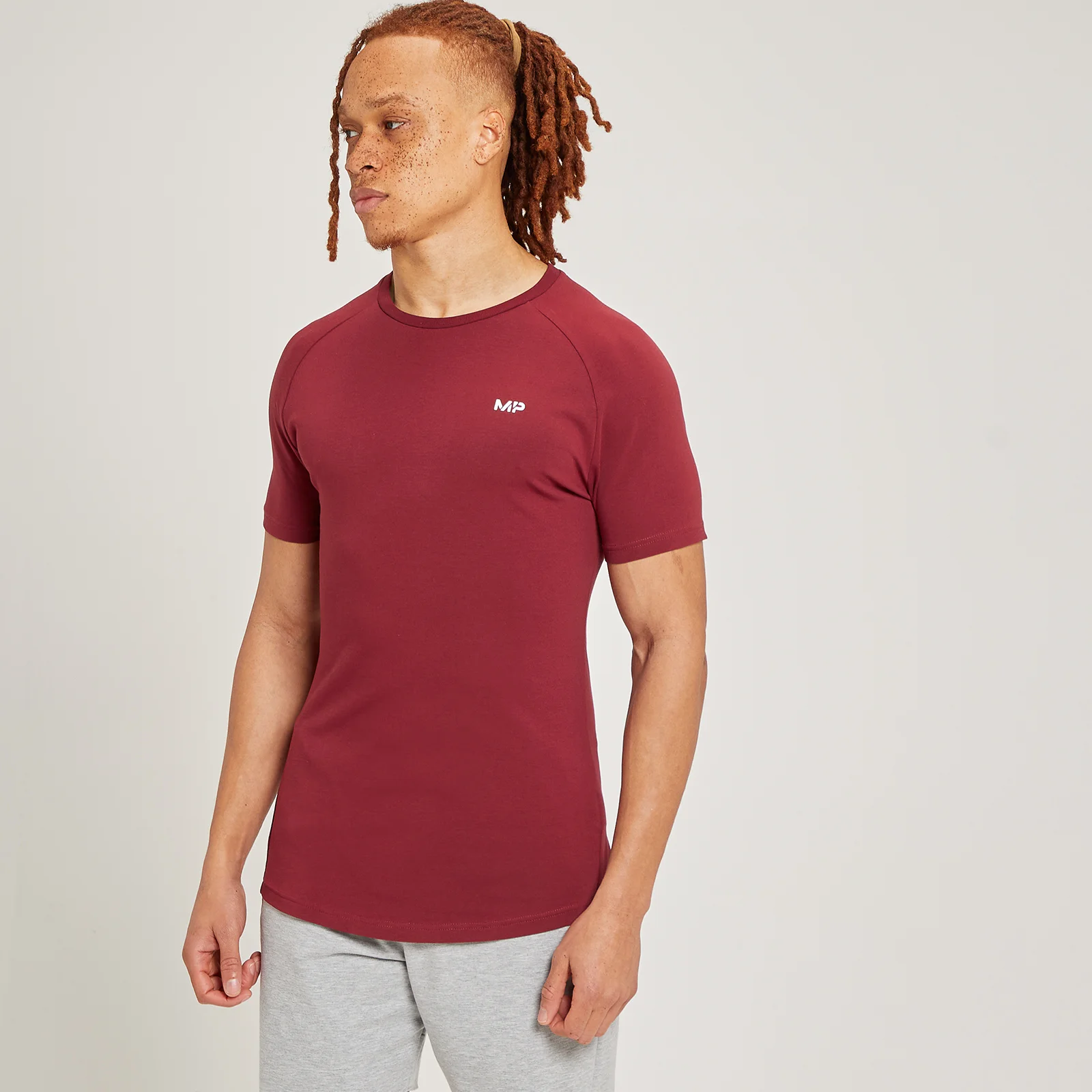 MP Men's Form Short Sleeve T-Shirt - Scarlet - XXS Bilde 1