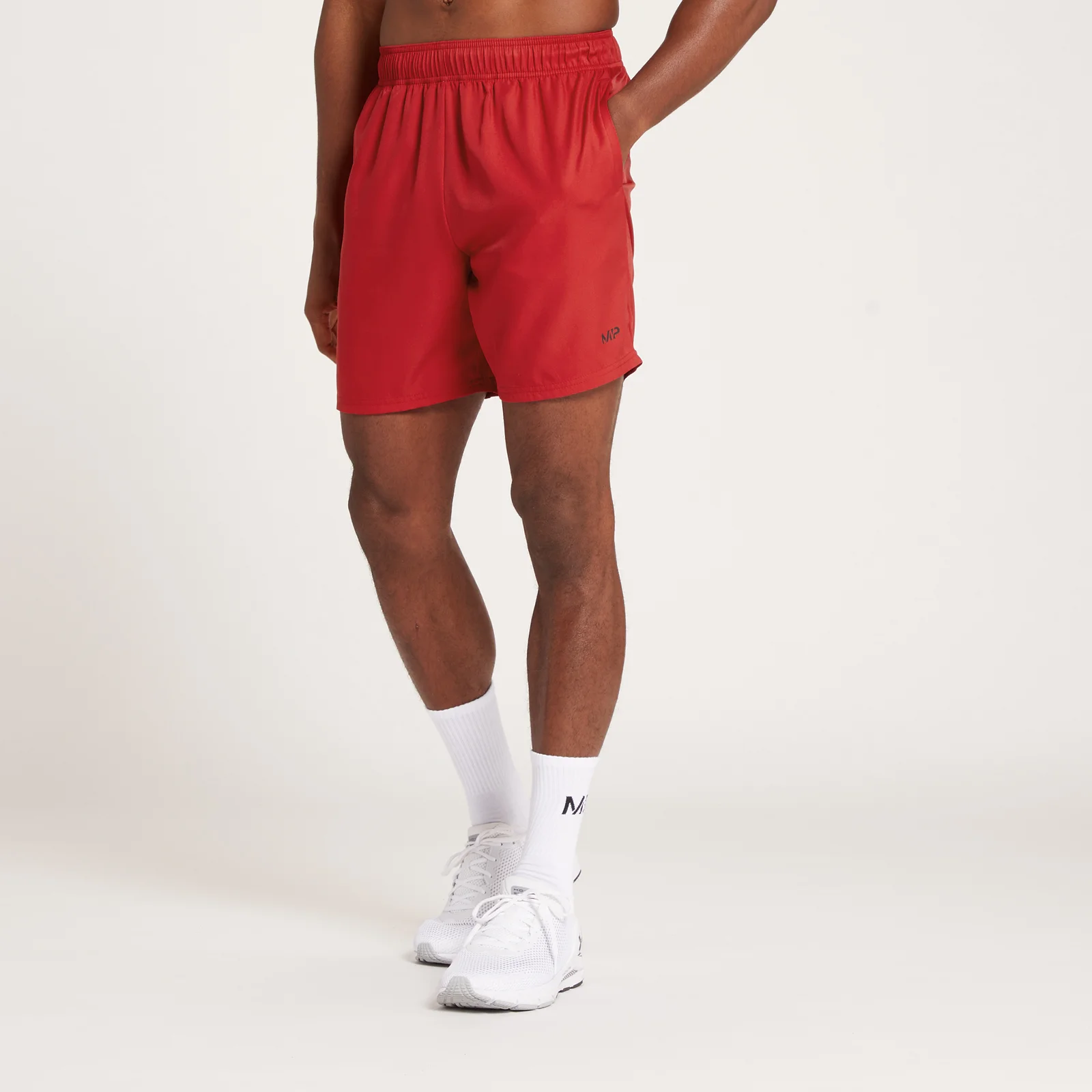 MP Men's Repeat MP Graphic Training Shorts - Wine - XXS Bilde 1