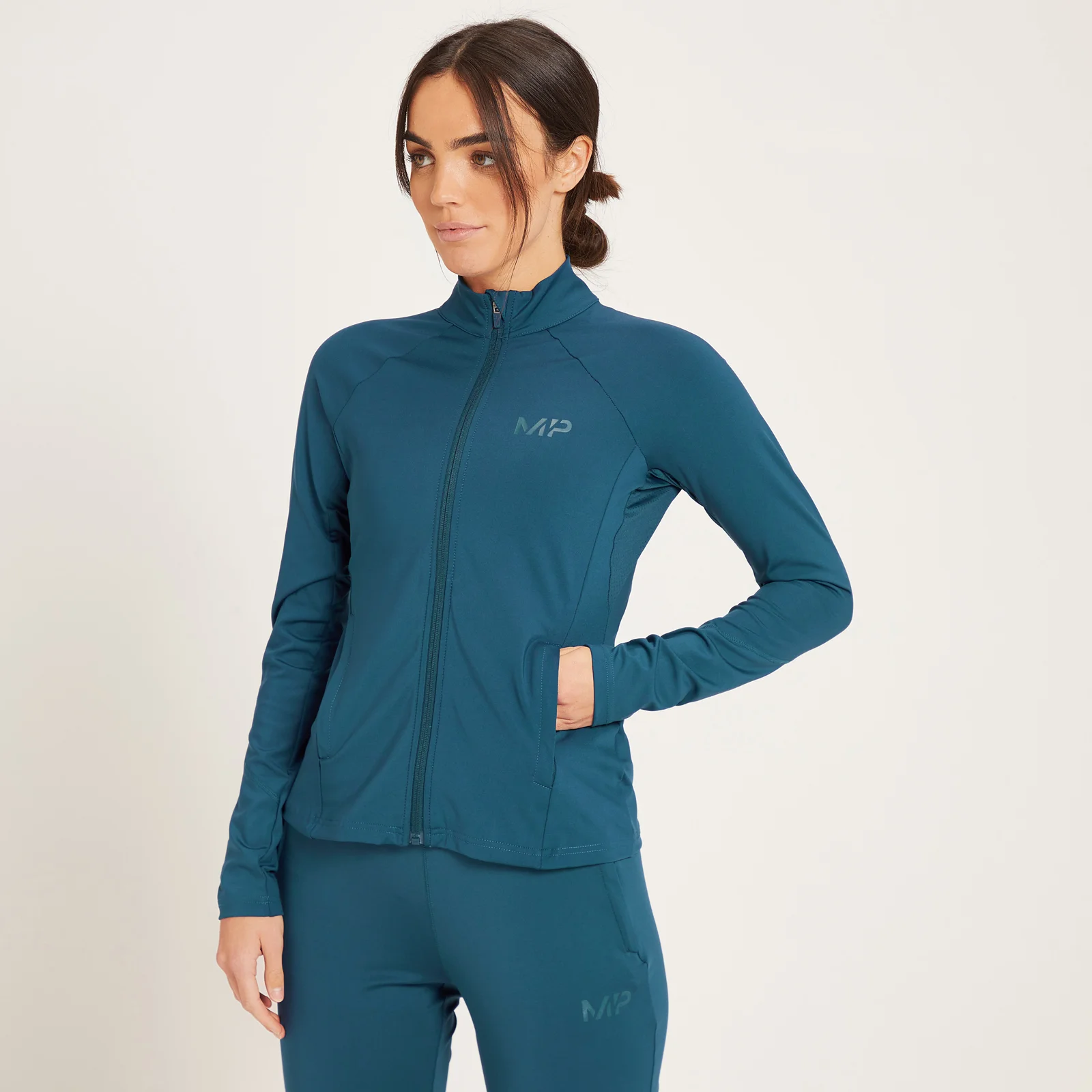 MP Women's Tempo Training Jacket - Dust Blue - XS Bilde 1