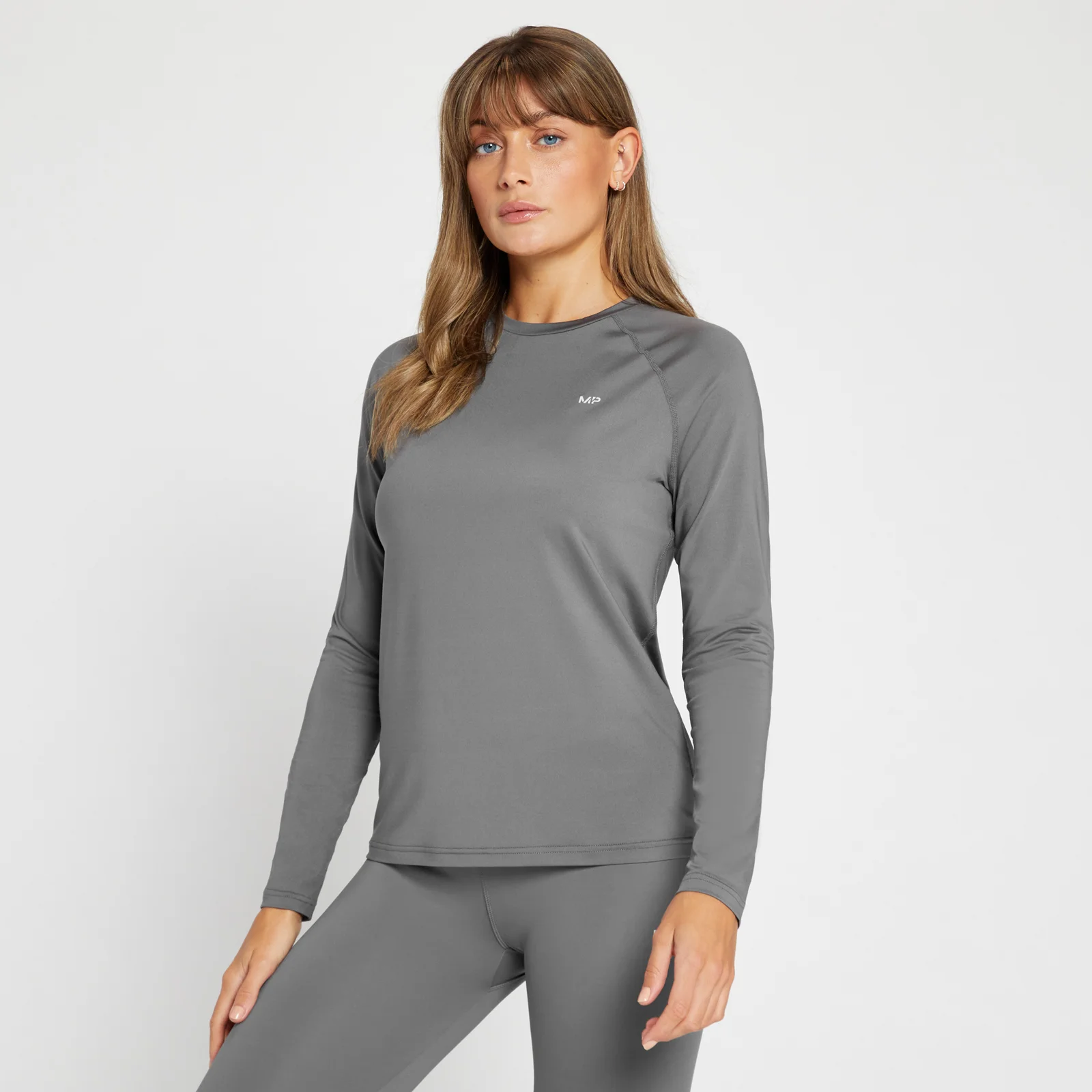 MP Women's Repeat MP Training Long Sleeve T-Shirt - Carbon - XXS Bilde 1