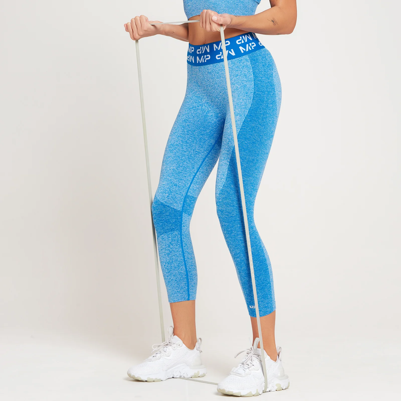 MP Women's Curve 3/4 Leggings - True Blue - XS Bilde 1