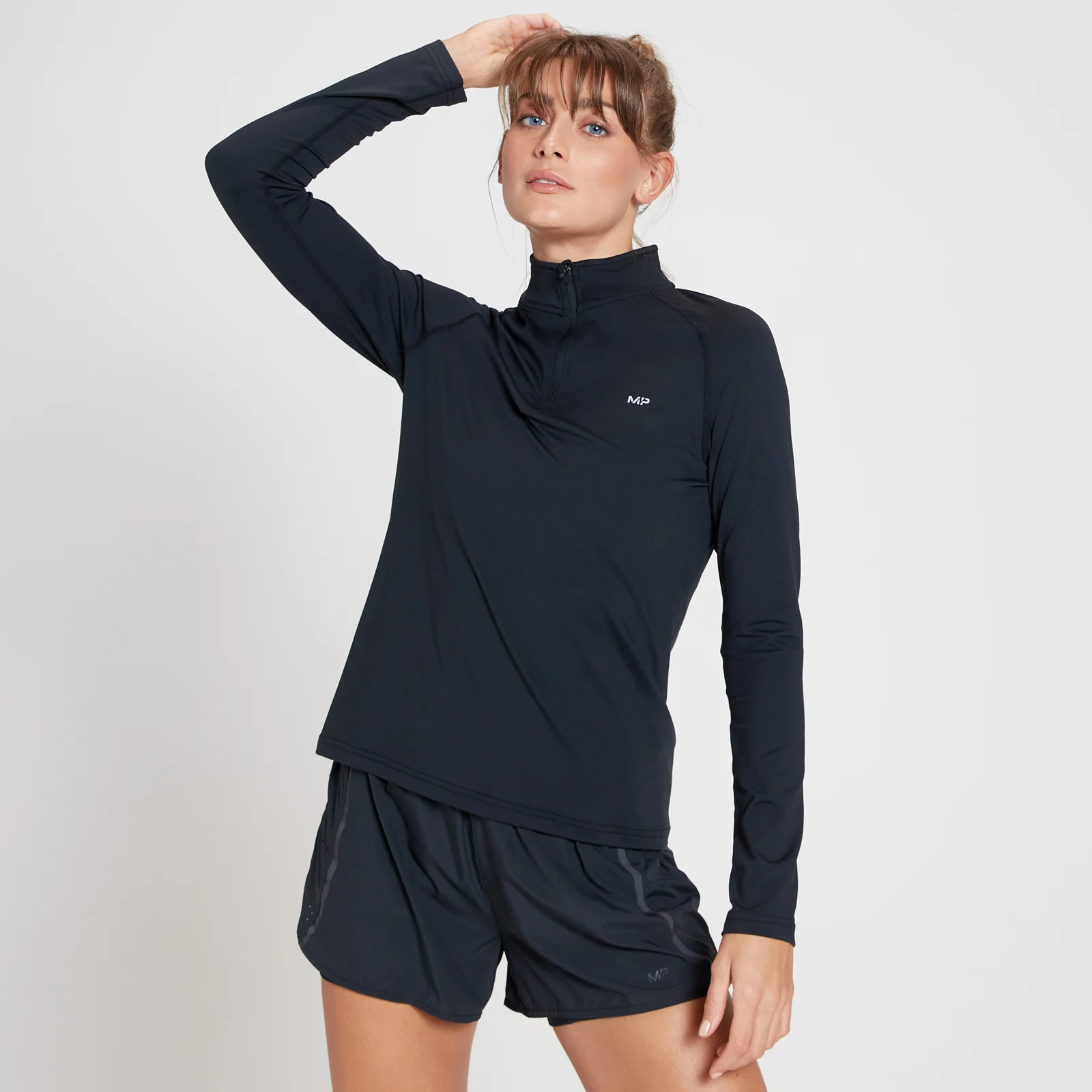 MP Women's Velocity 1/4 Zip - Black - XXS Bilde 1