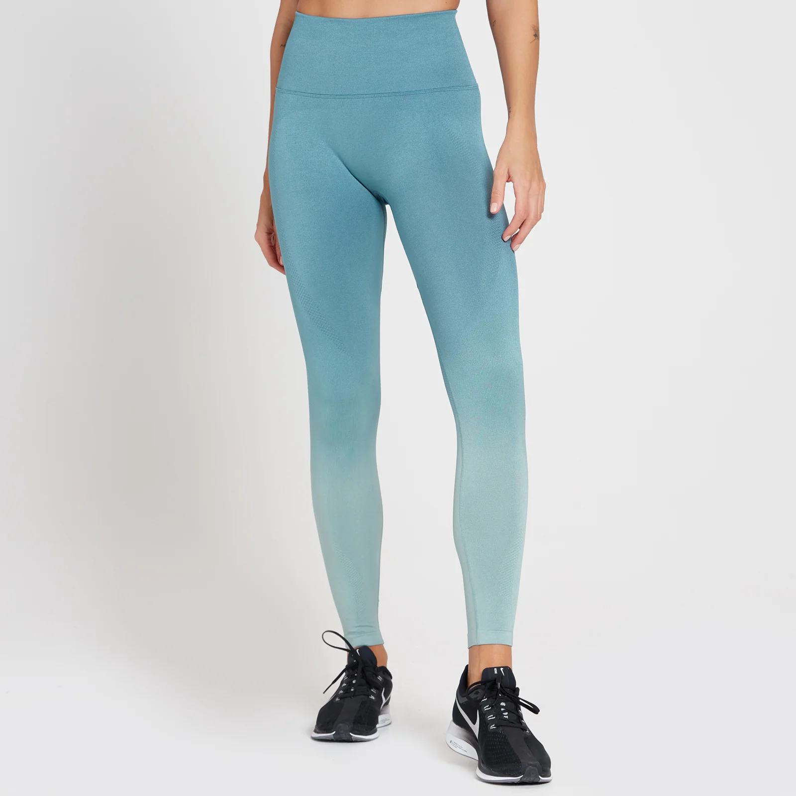 MP Women's Velocity Ultra Seamless Leggings - Stone Blue - XS Bilde 1