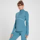 MP Women's Velocity Ultra 1/4 Zip Top - Stone Blue
