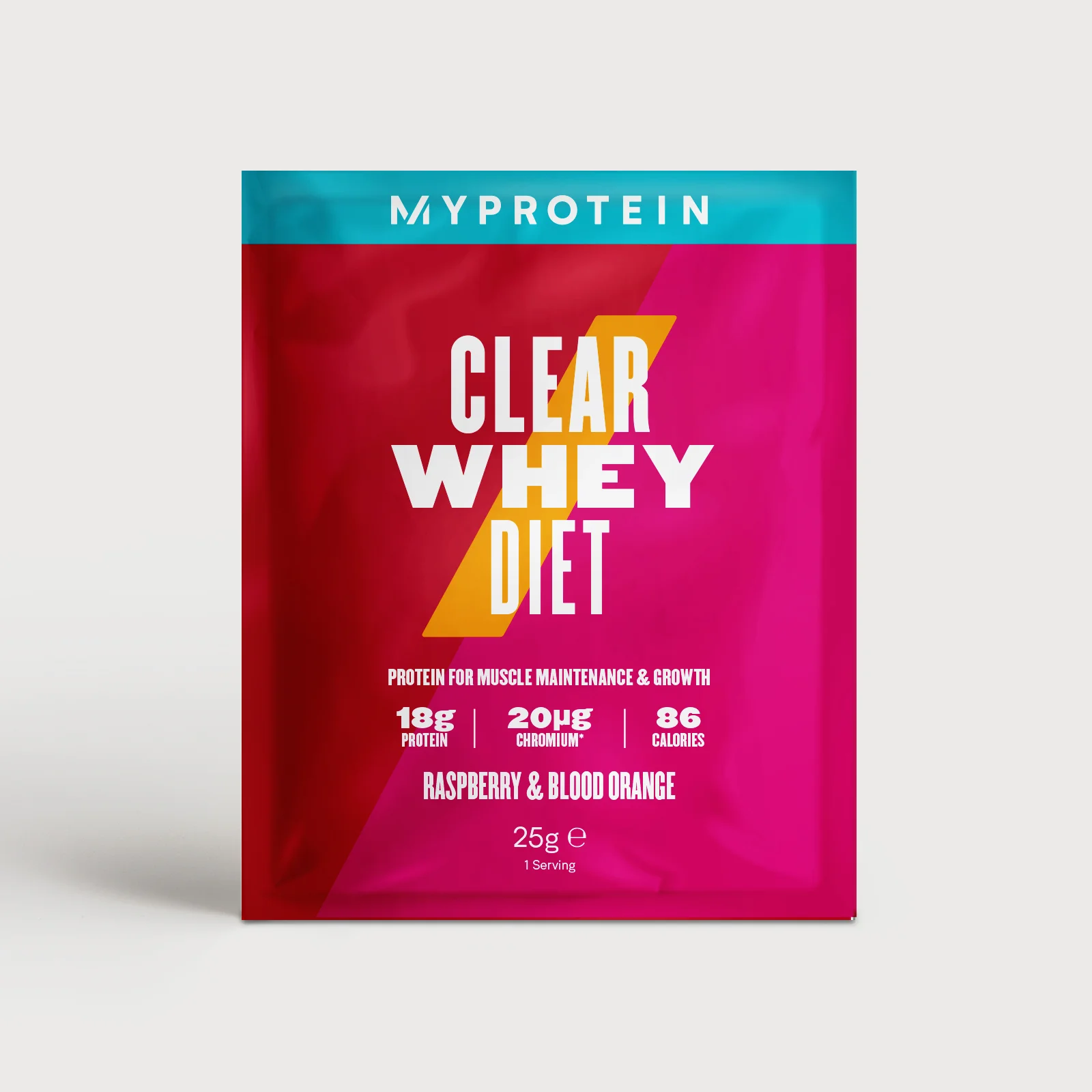 Myprotein Clear Diet Whey (Sample) - 25g - Raspberry & Blood Orange Bilde 1