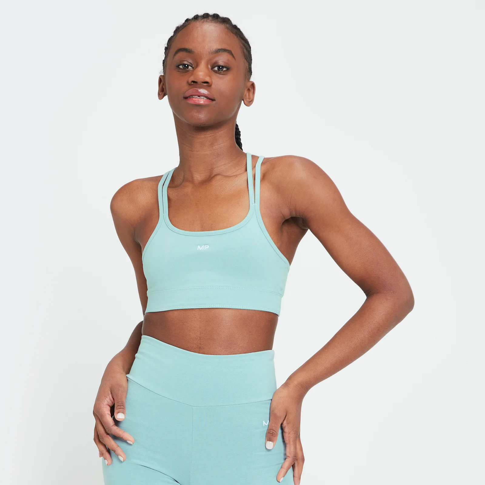 MP Women's Rest Day Jersey Bra - Ice Blue - XXS Bilde 1