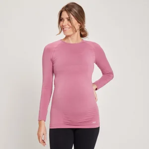 MP Women's Maternity Seamless Long Sleeve T-Shirt - Mauve - Size XS